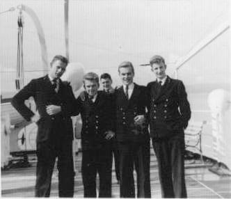 Four midshipmen